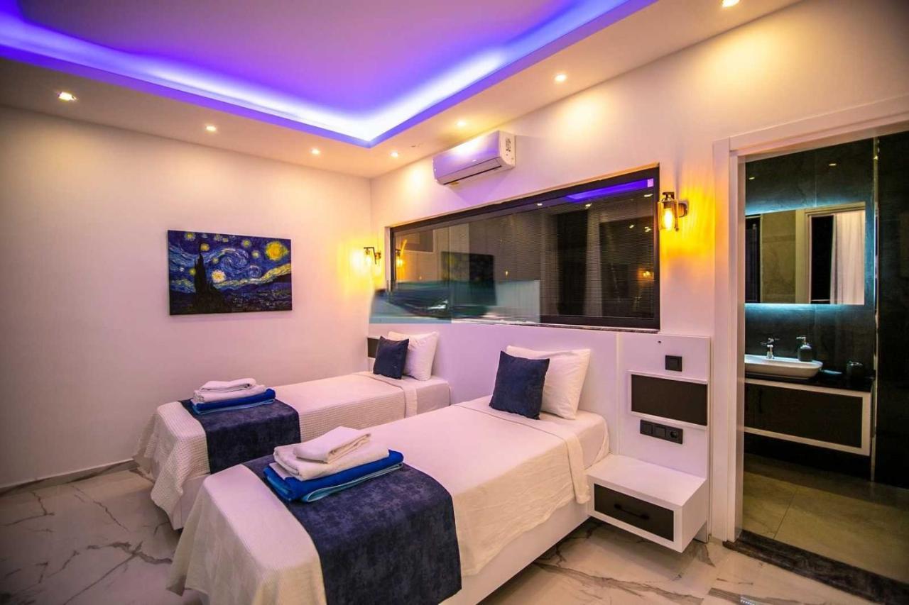 Villa Lycian-Kalkan 3 Bedroom-2 Jakuzzies-Sauna-Turkish Hamam-Huge Private Pool And Lovely Garden Kaş Exterior photo