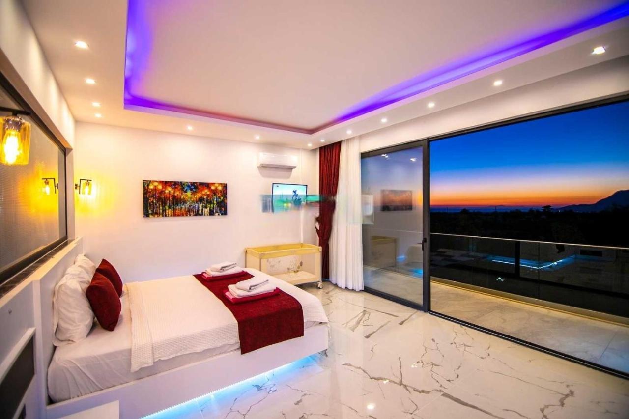 Villa Lycian-Kalkan 3 Bedroom-2 Jakuzzies-Sauna-Turkish Hamam-Huge Private Pool And Lovely Garden Kaş Exterior photo